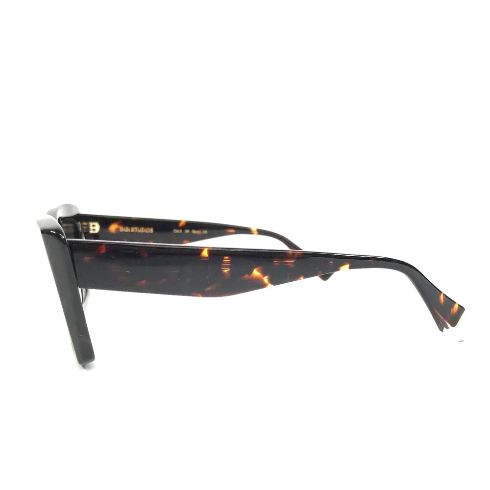 Gigi Studios Sunglasses ESMERALDA 6868/2 Dark Tortoise w/ Green Gradient Lenses